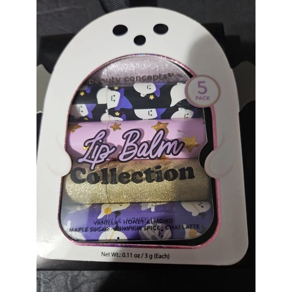 Beauty‎ Concepts Lip Balm Collection 5 Lip Balm Set New